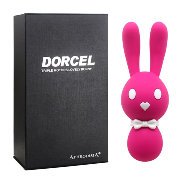 174011-Rosa_2 Dorcel Aphrodisia Vibrador em Formato de Coelho com 10 Modos de Vibração 3R Import