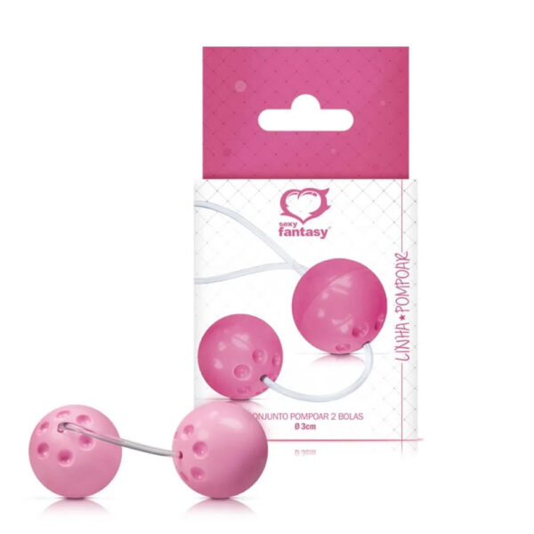 181_1 Conjunto De Pompoar com 2 Bolas Sexy Fantasy
