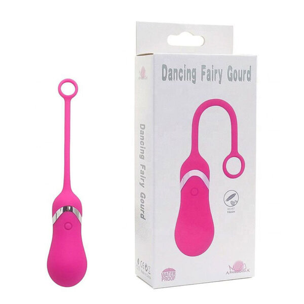 185114-Pink_1 Dancing Fairy Gourd Cápsula Vibratório com 10 Modos de Vibração 3R Import