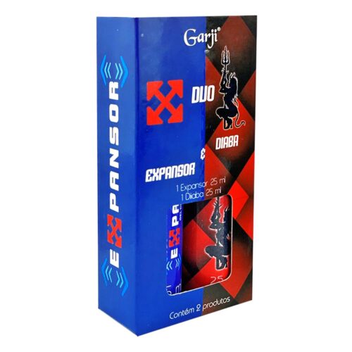 1900_1 Duo Expansor e Diaba Óleo Vasodilatador e Gel Excitante Feminino 25ml Garji