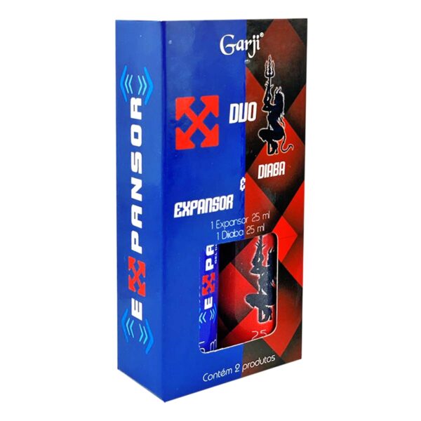 1900_1 Duo Expansor e Diaba Óleo Vasodilatador e Gel Excitante Feminino 25ml Garji