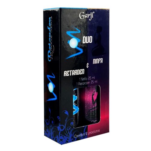 1901_1 Duo Retarden e Ninfa Gel Retardante e Gel Adstringente Feminina 25ml Garji