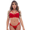 19276-Vermelho_1-2 Conjunto Fio Rendado com Sutiã Strappy Miss Collection