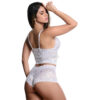19277-P-Branco_3 Conjunto Caleçon em Renda sem Bojo Jô Lingerie
