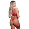 19312-P-Vermelho_3 Conjunto Rendado sem Bojo e com Perneira Jô Lingerie