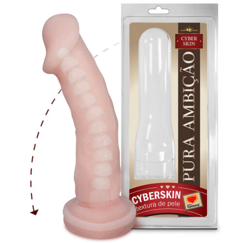 Prótese em Cyber Skin com Vértebra 17x4,5 cm Sexy Fantasy