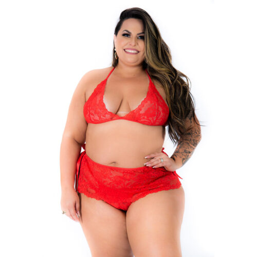 2110-Vermelho_1 Mini Fantasia Assanhadinha Plus Size Pimenta Sexy