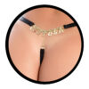 221-U-Preto_3 Tanga Fio Erótica "Gostosa" com Strass Patitex