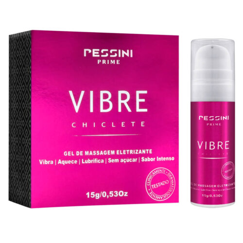 2224437_1 Vibre Gel de Massagem Eletrizante Sabor Chiclete Pessini