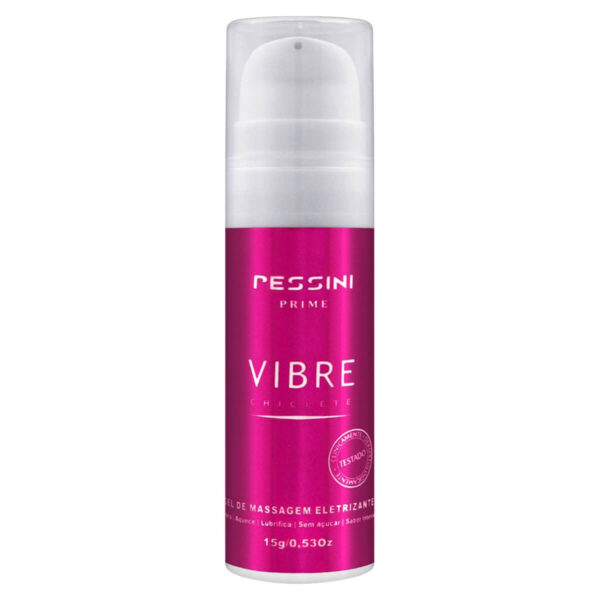 Vibre Gel de Massagem Eletrizante Sabor Chiclete Pessini
