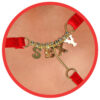 228PT-U-Vermelho_2 Tanga Erótica "Sexy" com Strass Patitex