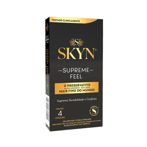 23008_1 Skyn Supreme Feel Original Preservativo Lubrificado sem Látex com 4 unidades Blowtex