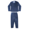 23142-10-Marinho_1 Pijama Fleece Infantil Menino com Manga Longa e Calça Coleção Inverno Victory