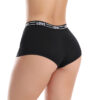 232PT-P-Preto_2 Cueca Boxer Feminina Drika Patitex em Microfibra Patitex