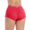 232PT-P-Vermelho_2 Cueca Boxer Feminina Drika Patitex em Microfibra Patitex