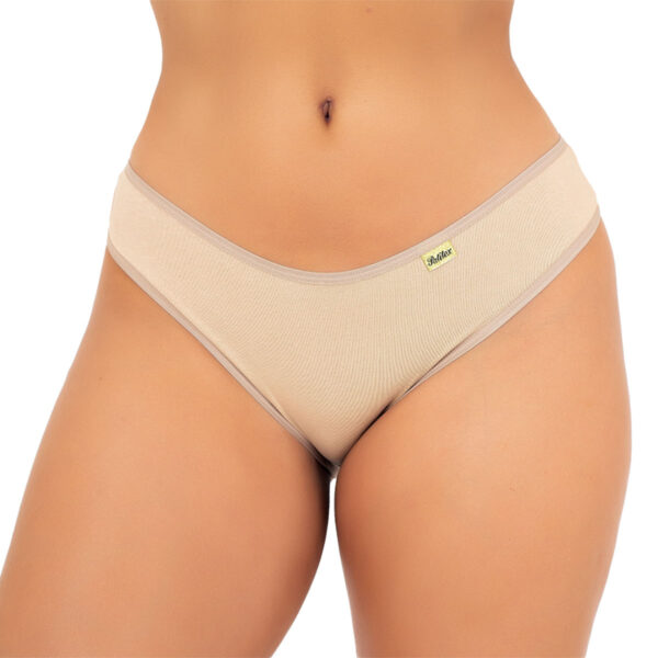 235-P-Chocolate_1 Calcinha Tanga Conforto Janete em Cotton Patitex
