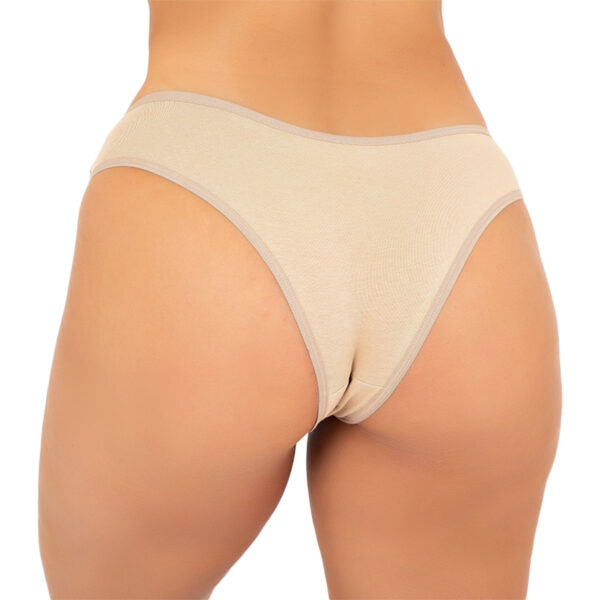235-P-Chocolate_2 Calcinha Tanga Conforto Janete em Cotton Patitex