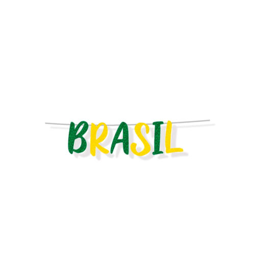 23610243_1 Faixa Barderolas Decorativa Brasil 180x18 cm Cromus