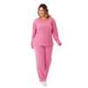 24136-52-Orquidea_1 Pijama Elegance Canelado Plus Size Manga Longa e Calça Inverno Victory