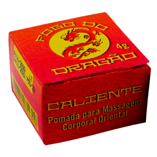 Fogo do Dragão Caliente Pomada para Massagem Corporal Oriental 4 g Sofisticatto