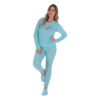 25107-P-Azul_1 Pijama Bordado Plush Victory