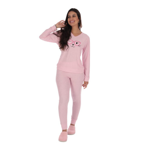 Pijama Bordado Plush Victory