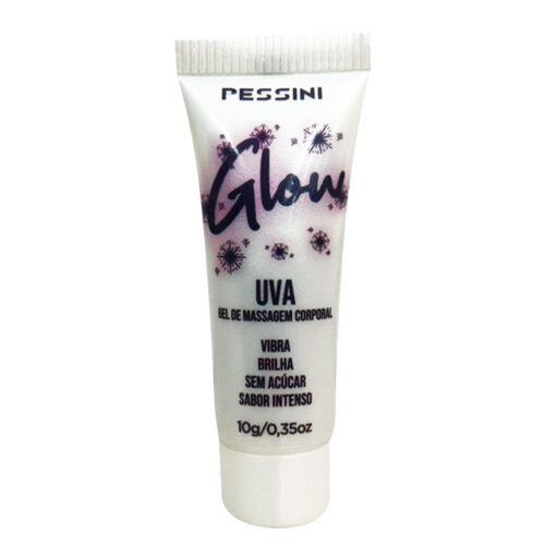 27285-Uva_1 Glow Vibrador Líquido com Glitter 10g Pessini