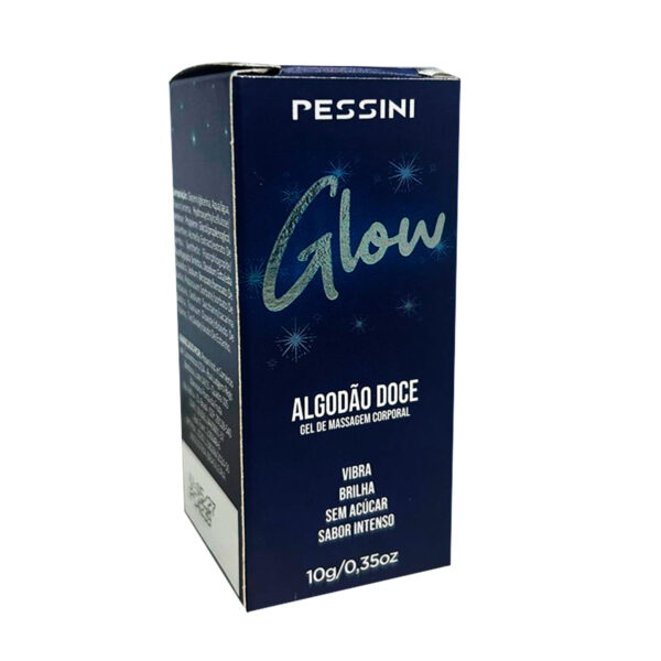 27287-Algodao-Doce_2 Glow Vibrador LĂquido com Glitter 10g Pessini