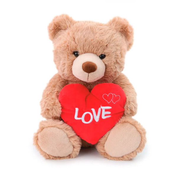 29004373_1-1 Urso em Pelúcia com Coração Love Cromus