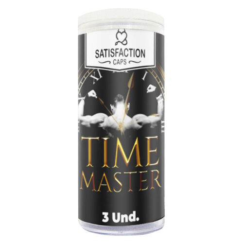 29012_1 Time Master Bolinha com Óleo para Massagem Retardante 3 Unidades Satisfaction Caps