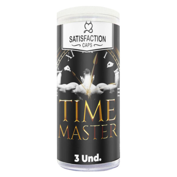 29012_1 Time Master Bolinha com Ăleo para Massagem Retardante 3 Unidades Satisfaction Caps