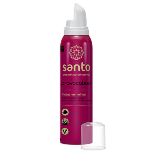 304140_1 Mousse Corporal Efervescente Provocation Frutas Vermelhas 166ml/105g Santo Sexo