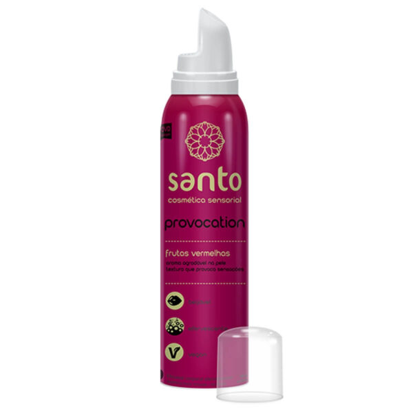 304140_1 Mousse Corporal Efervescente Provocation Frutas Vermelhas 166ml/105g Santo Sexo
