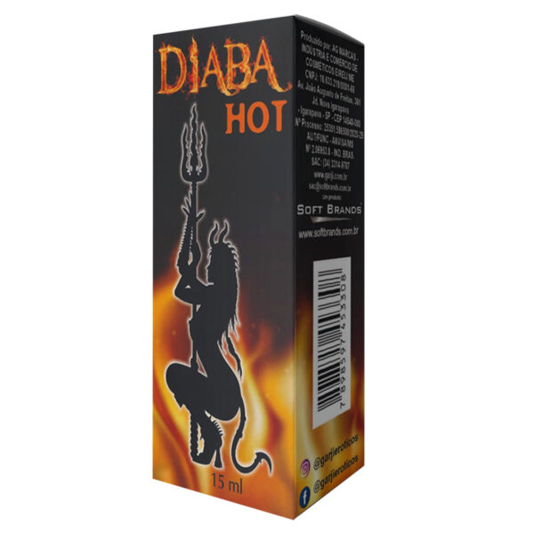Diaba Hot Gel de Massagem Corporal Feminino 15ml Garji