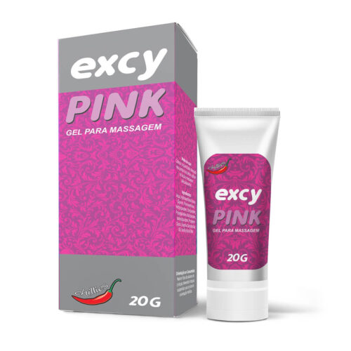 32CH_1 Excy Pink Gel Excitante para Massagem 20g Chillies