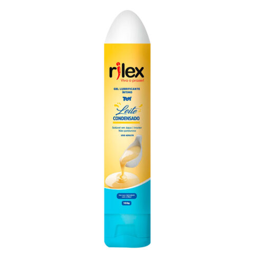 Gel Lubrificante Íntimo Toy com Aroma de Leite Condensado 100g Rilex