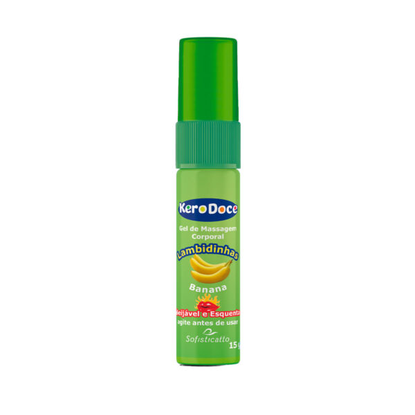Gel de Massagem Corporal que Esquenta 15g Linha Kero Doce Sofisticatto