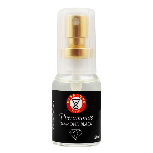 3590_2 Pheromonas Diamond Black Deo ColƓnia Masculina 20ml Pleasure Line