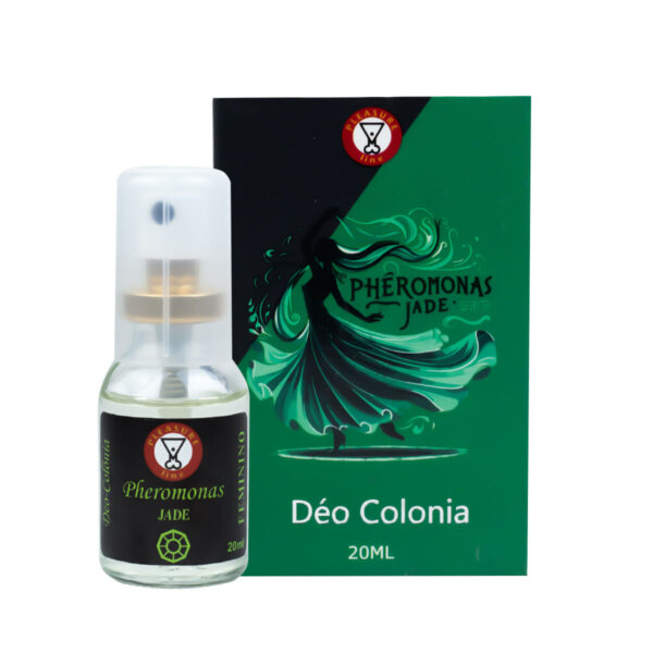 3606_3 Pheromonas Jade Deo Colônia Feminina 20ml Pleasure Line