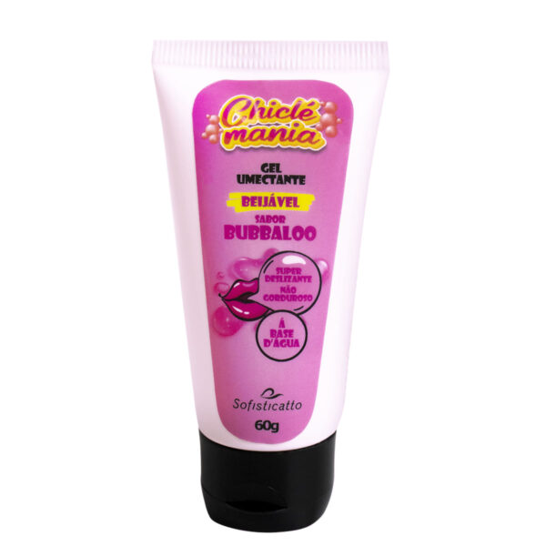 Gel Umectante Chiclé Mania Sabor Bubbaloo 60g Sofisticatto