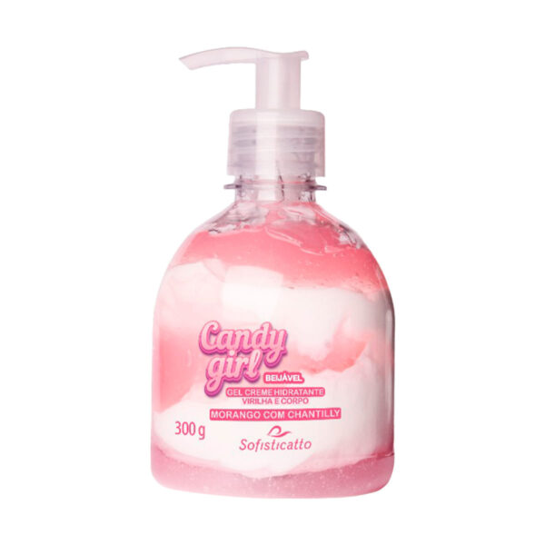 Candy Girl Hidratante Beijável para Virilha e Corpo 300g Sofisticatto