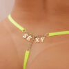 Calcinha Fio "Sexy" com Strass Tallyta Moda Apimentada