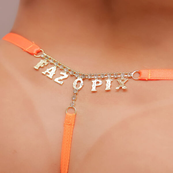 4.195-FP-U-Laranja-Neon_3 Calcinha Fio "Faz o Pix" com Strass Tallyta Moda Apimentada