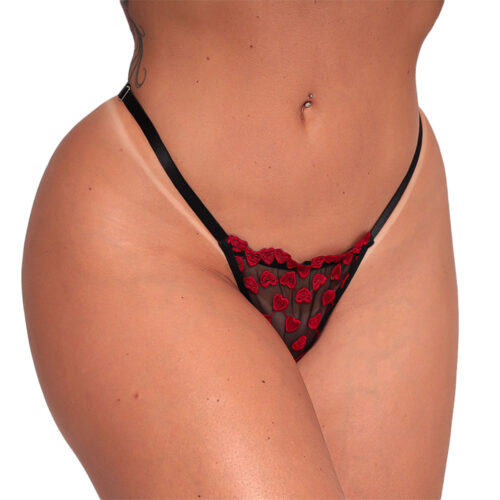 4.337-U-Preto-com-Vermelho_1 Calcinha Personalizável Love Coleção Safadinhas Tallyta Moda Apimentada