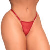 4.349-PDC-U-Vermelho_1 Calcinha Fio Dental com Escrita Puta de Corno que Brilha no Escuro Tallyta Moda Apimentada