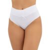 400PT-M-Branco_1 Calcinha Tanga Natieli com Cós Largo em Microfibra Patitex