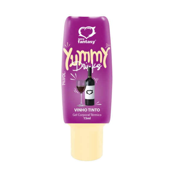 Yummy Drinks Gel Térmico Beijável 15ml Sexy Fantasy