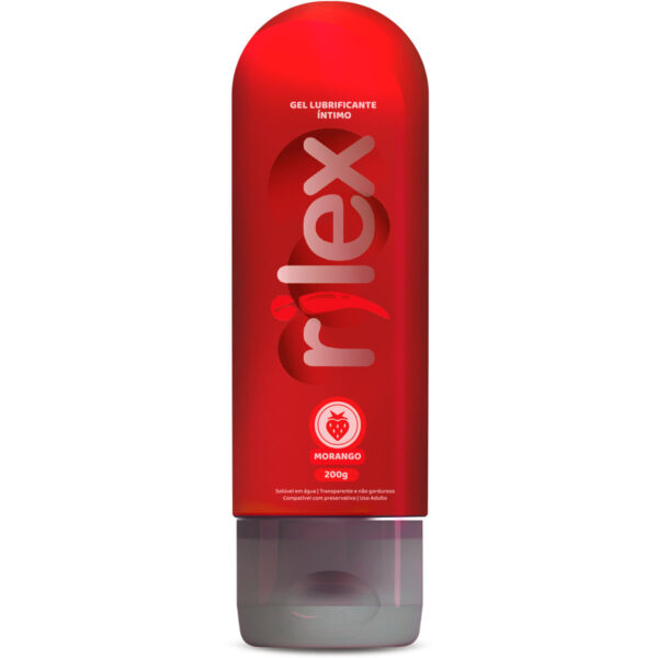 Gel Lubrificante Íntimo com Aroma 200g Rilex