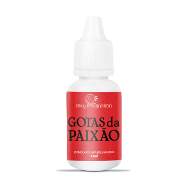 Gotas da Paixão Estimulante Natural em Gotas 15ml Sexy Fantasy