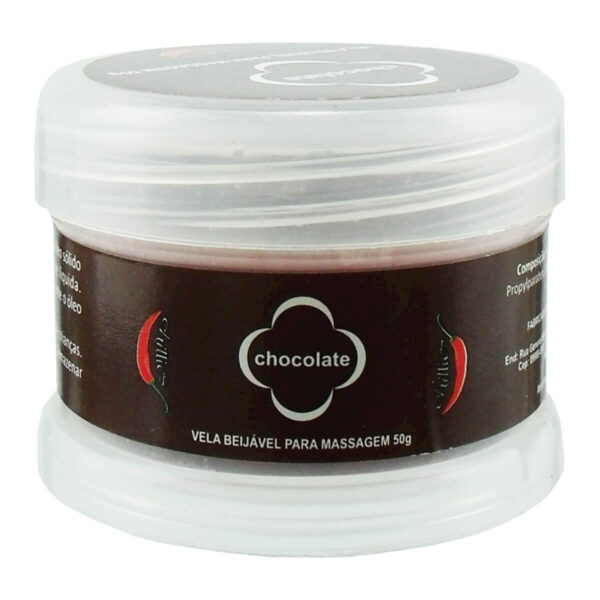 43CH-Chocolate_1 Vela Beijável para Massagem 50g Chillies
